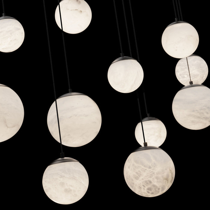 Pisces LED Linear Pendant Light in Detail.