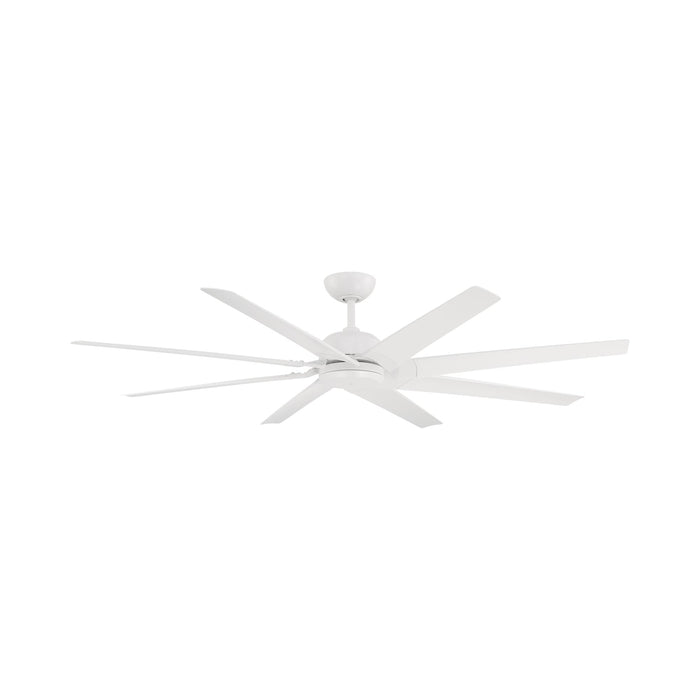 Roboto XL Ceiling Fan in Matte White (Without Bulb).