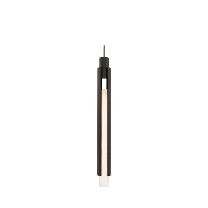 Saber LED Mini Pendant Light in Black.