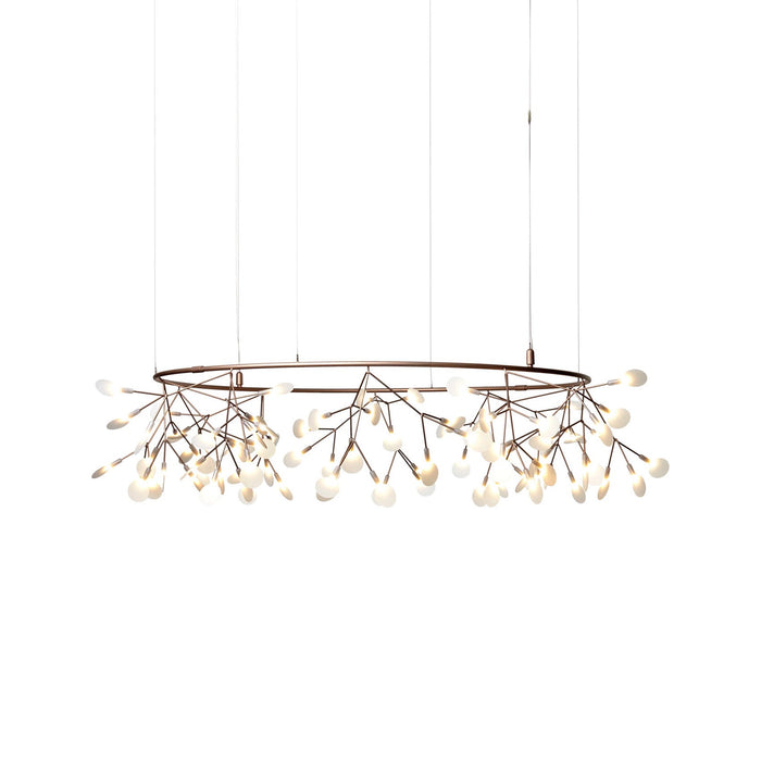 Heracleum III The Big O LED Pendant Light in Copper (Small).