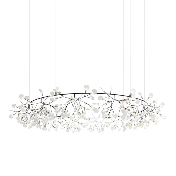 Heracleum III The Big O LED Pendant Light in Nickel (Big).