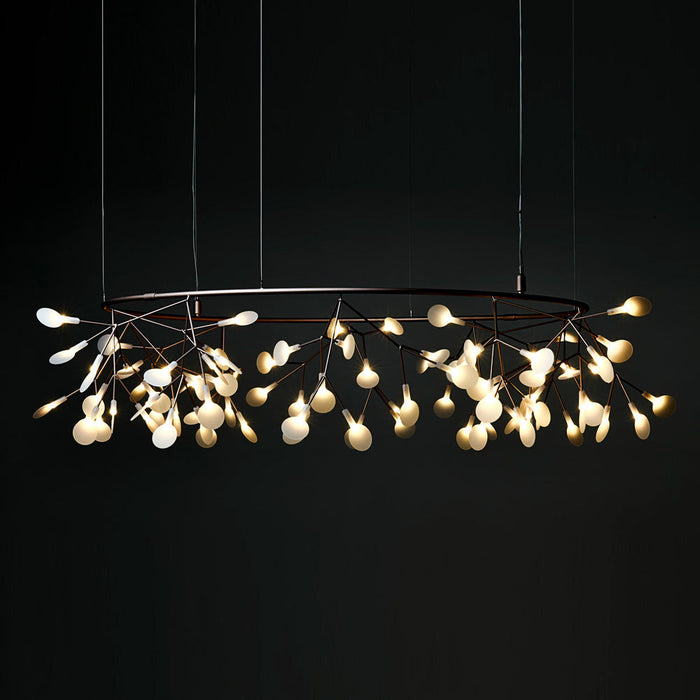 Heracleum III The Big O LED Pendant Light in Detail.