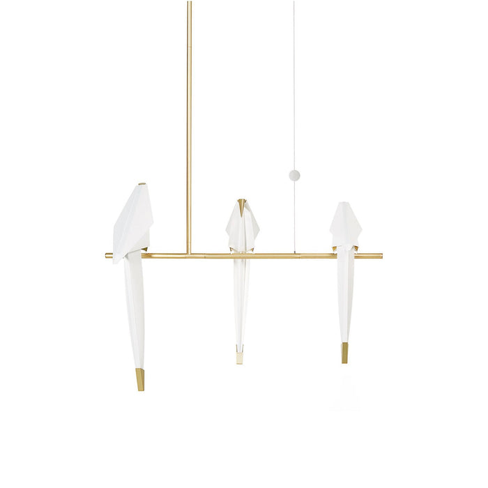 Perch LED Linear Pendant Light (3-Light).