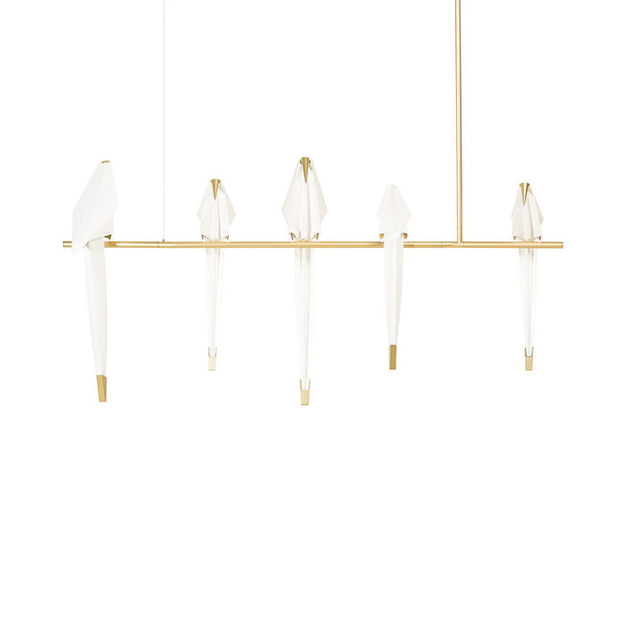 Perch LED Linear Pendant Light (5-Light).