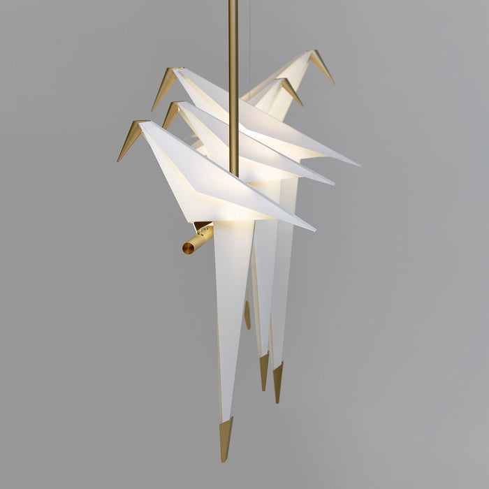 Perch LED Linear Pendant Light in Detail.