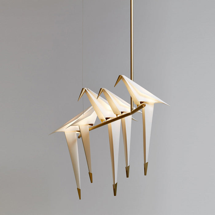 Perch LED Linear Pendant Light in Detail.