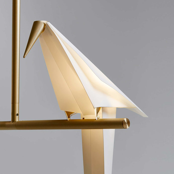 Perch LED Linear Pendant Light in Detail.