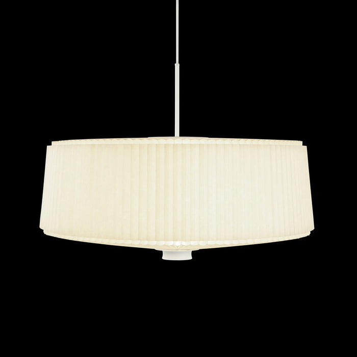 Plie Plisse Pendant Light in Detail.