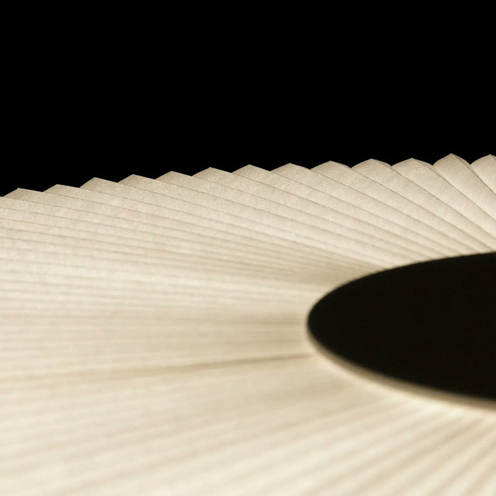 Plie Plisse Pendant Light in Detail.