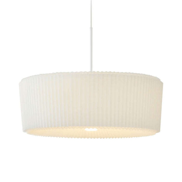 Plie Plisse Pendant Light in Detail.