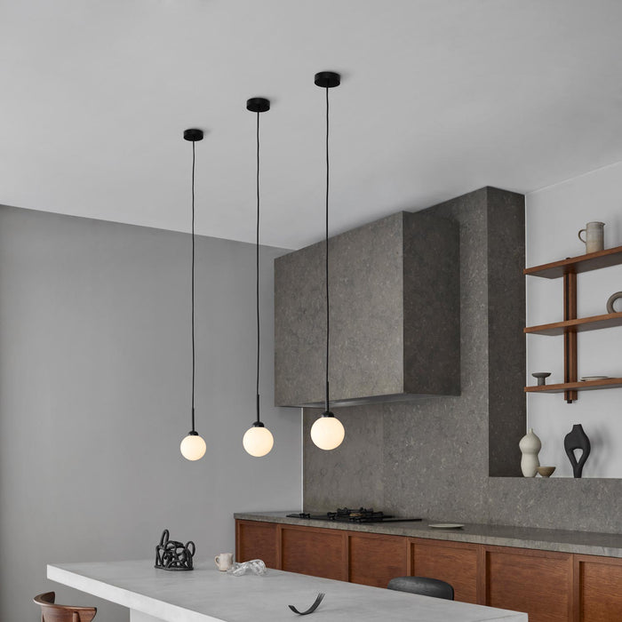 Apiales Pendant Light in kitchen.