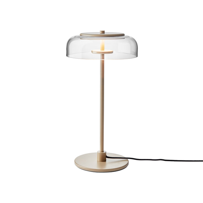 Blossi LED Table Lamp in Nodric Gold/Clear (Medium).