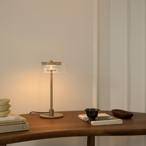 Blossi LED Table Lamp in living room.