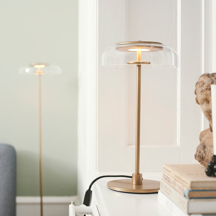 Blossi LED Table Lamp in living room.