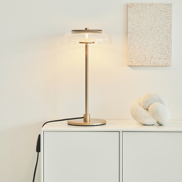 Blossi LED Table Lamp in living room.