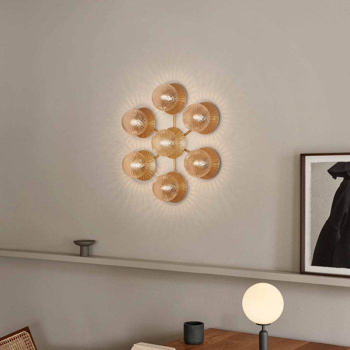 Liila Star Ceiling / Wall Light in living room.