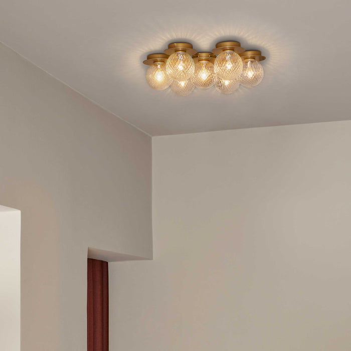 Liila Star Ceiling / Wall Light in living room.