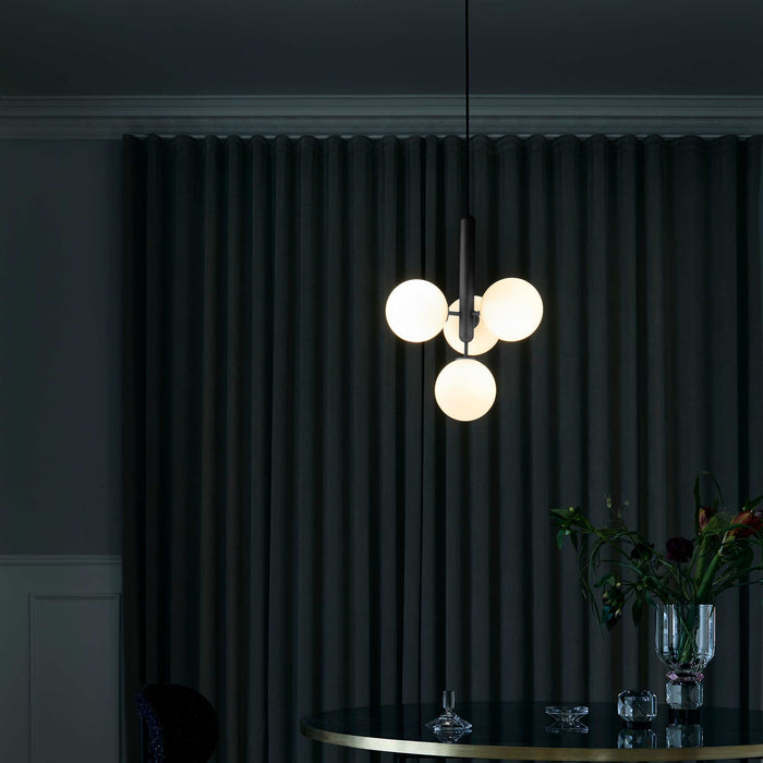 Miira Multi Pendant Light in living room.