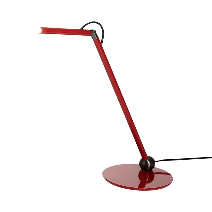 Calamaio LED Table Lamp in Scarlet Red.