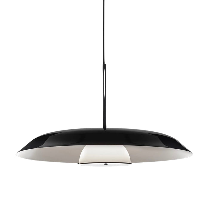 Iride LED Pendant Light in Lacquered Black (Large).