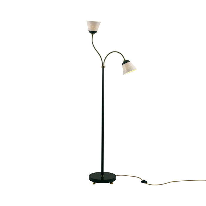 Alma Floor Lamp in Seaweed.