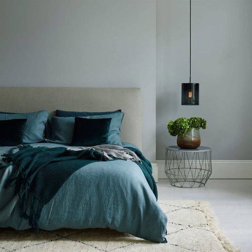 Brompton Pendant Light in bedroom.