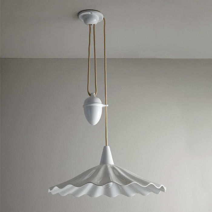 Christie Rise & Fall Pendant Light in Detail.