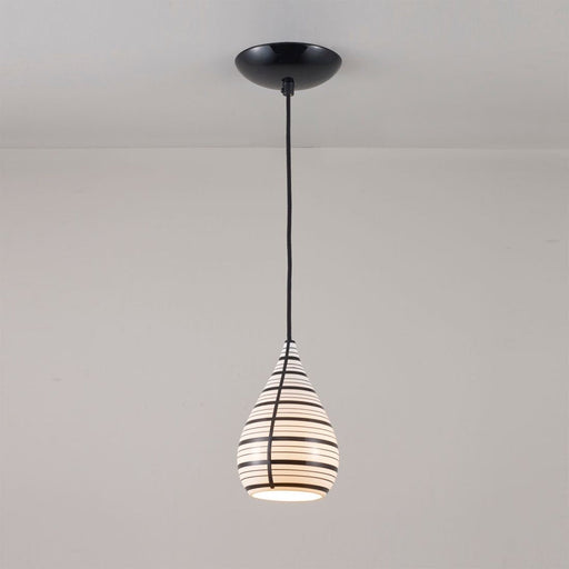 Circle Line Drop Pendant Light in Detail.