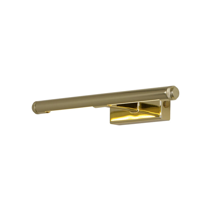 Cooper LED Picture Light in Polished Brass (Short).