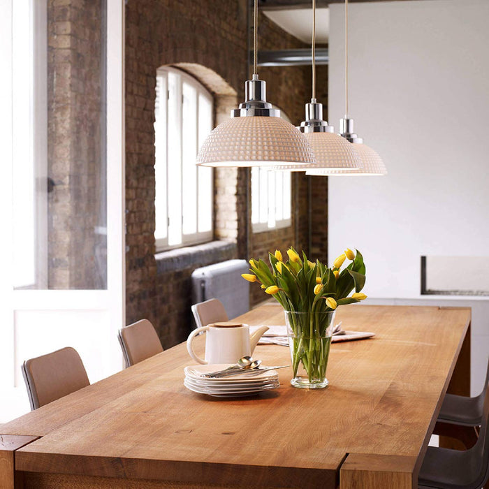 Cosmo Pendant Light in dining room.