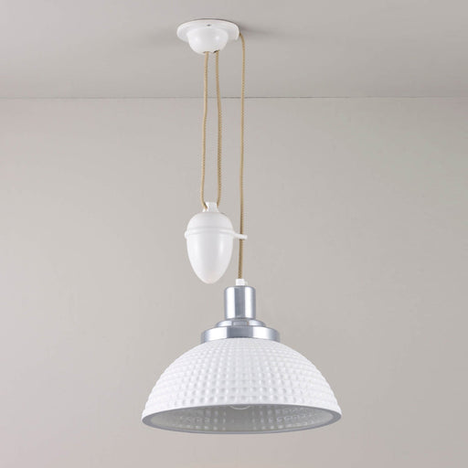 Cosmo Rise And Fall Pendant Light in Detail.