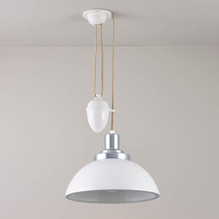 Cosmo Rise And Fall Pendant Light in Detail.