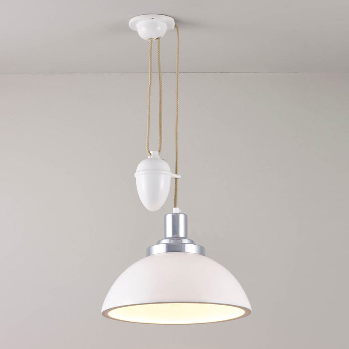 Cosmo Rise And Fall Pendant Light in Detail.