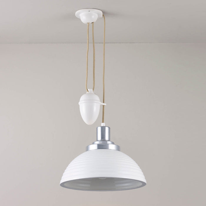 Cosmo Rise And Fall Pendant Light in Detail.