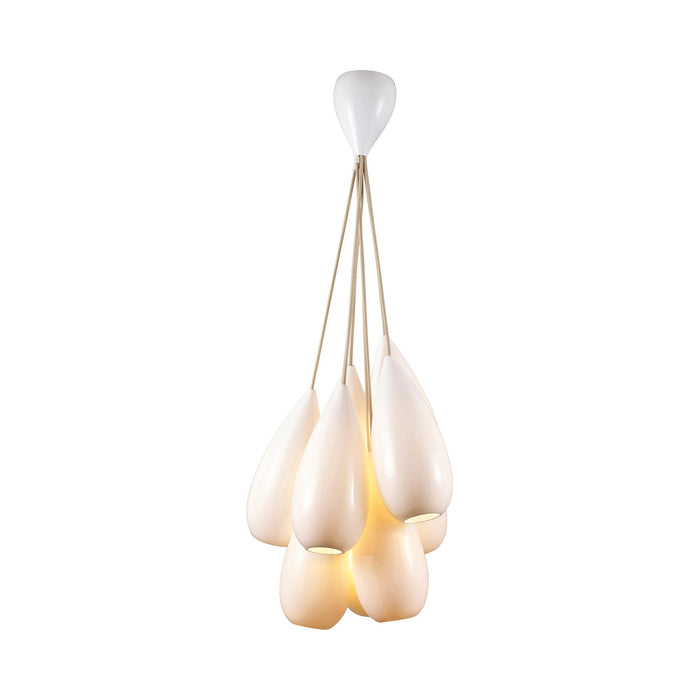 Drop Zero Multi-Light Pendant Light (9-Light).