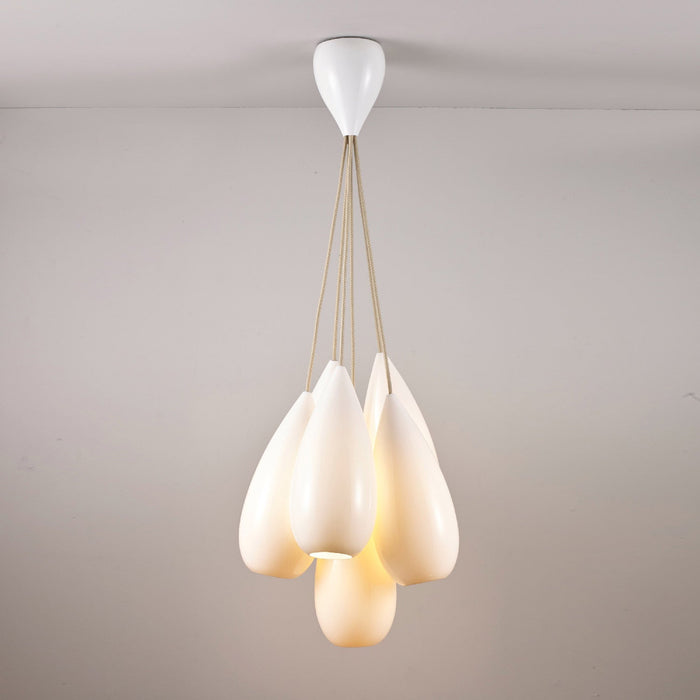 Drop Zero Multi-Light Pendant Light in Detail.