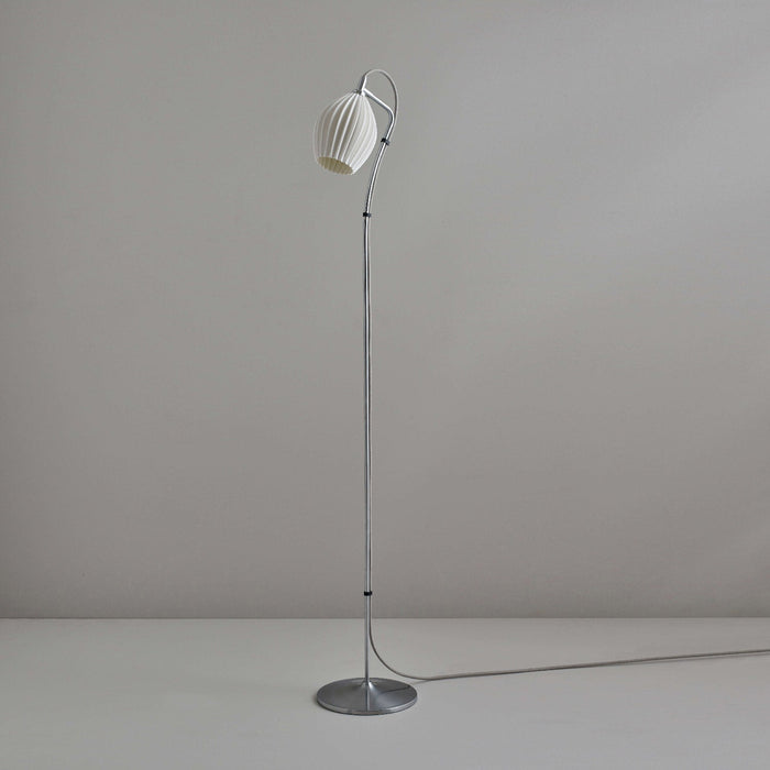 Fin Floor Lamp in Detail.