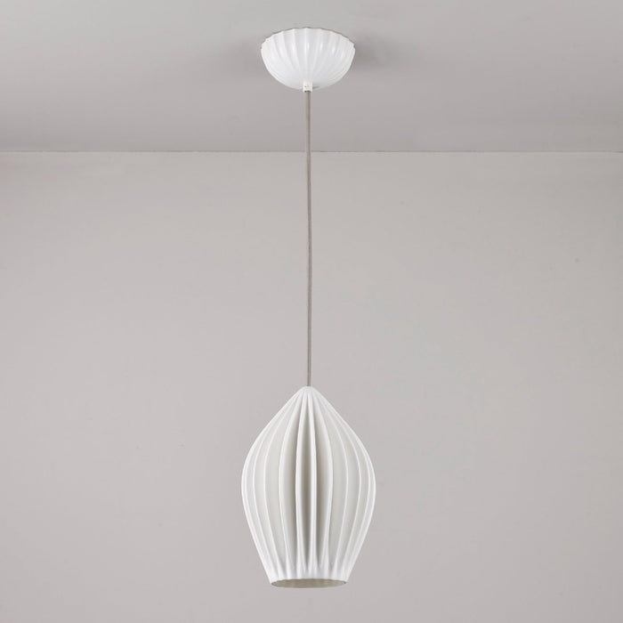 Fin Pendant Light in Detail.