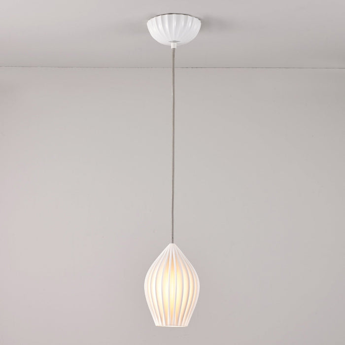 Fin Pendant Light in Detail.