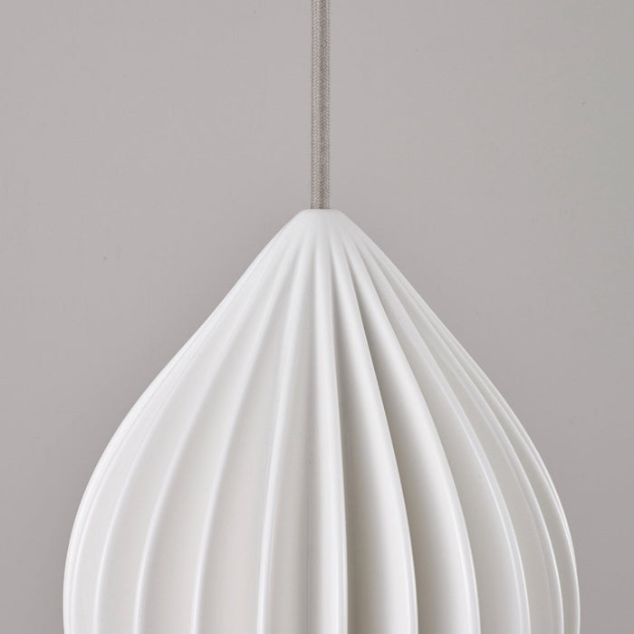 Fin Pendant Light in Detail.