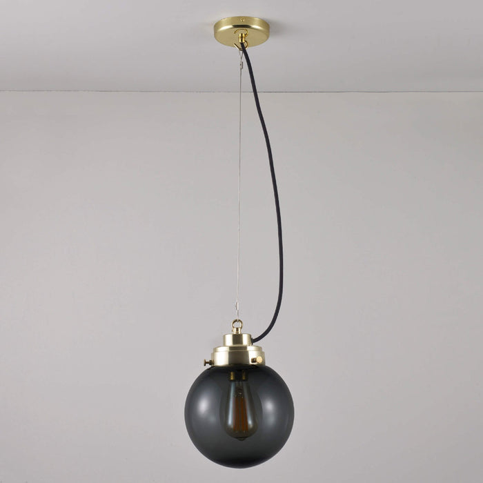 Globe Pendant Light in Detail.