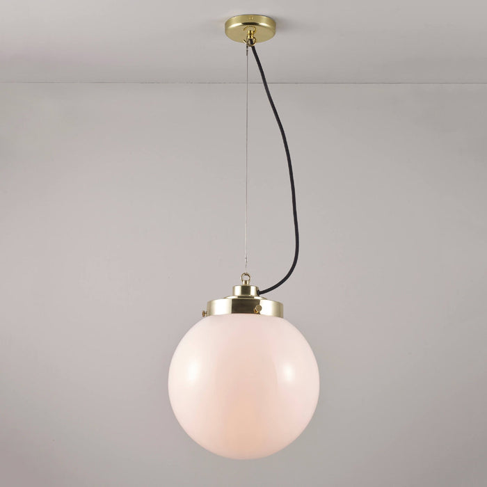 Globe Pendant Light in Detail.