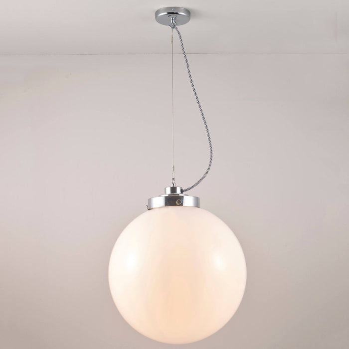 Globe Pendant Light in Detail.