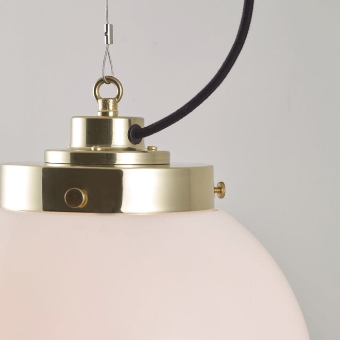 Globe Pendant Light in Detail.