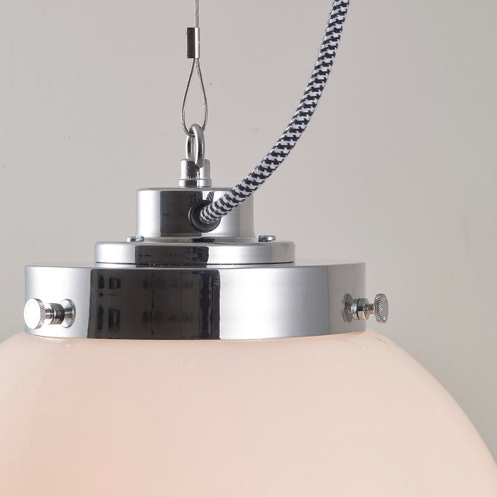 Globe Pendant Light in Detail.