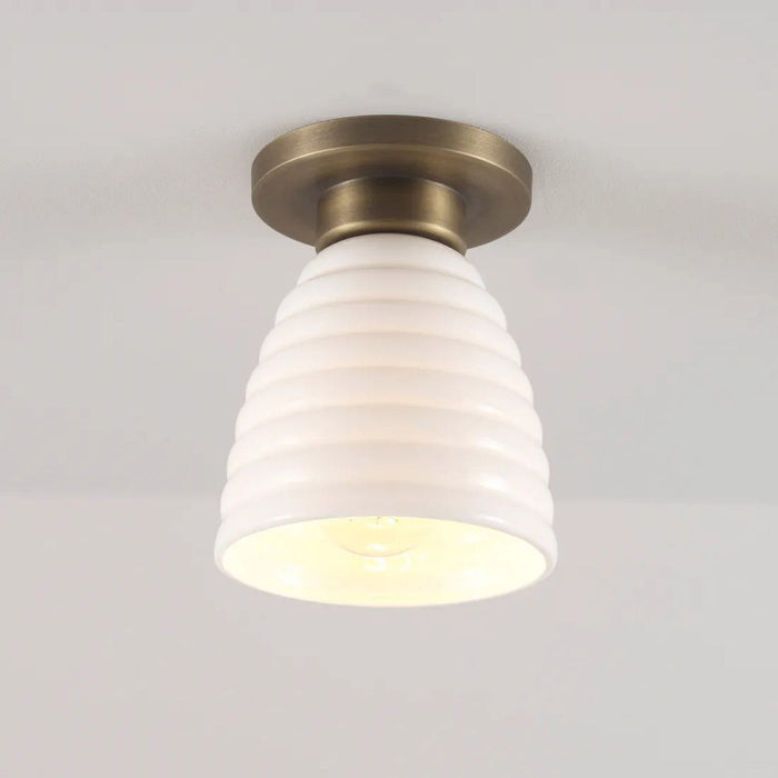 Hector Bibendum Flush Mount Ceiling Light in Detail.