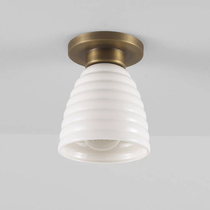 Hector Bibendum Flush Mount Ceiling Light in Detail.