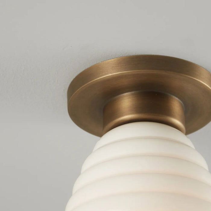 Hector Bibendum Flush Mount Ceiling Light in Detail.