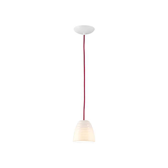 Hector Bibendum Pendant Light in Red (Small).