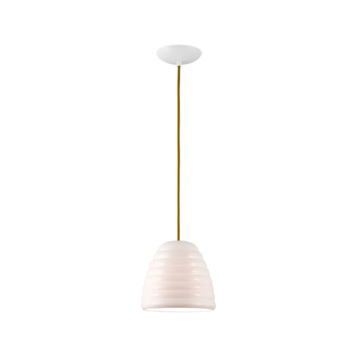 Hector Bibendum Pendant Light in Yellow (Medium).